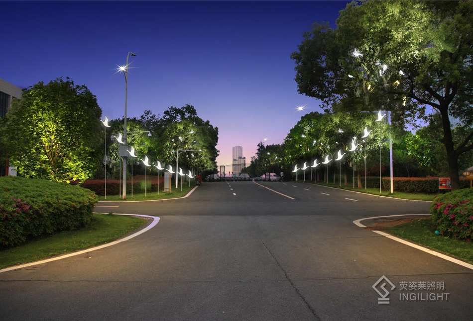南昌高新區(qū)艾溪湖濕地公園景觀亮化項(xiàng)目