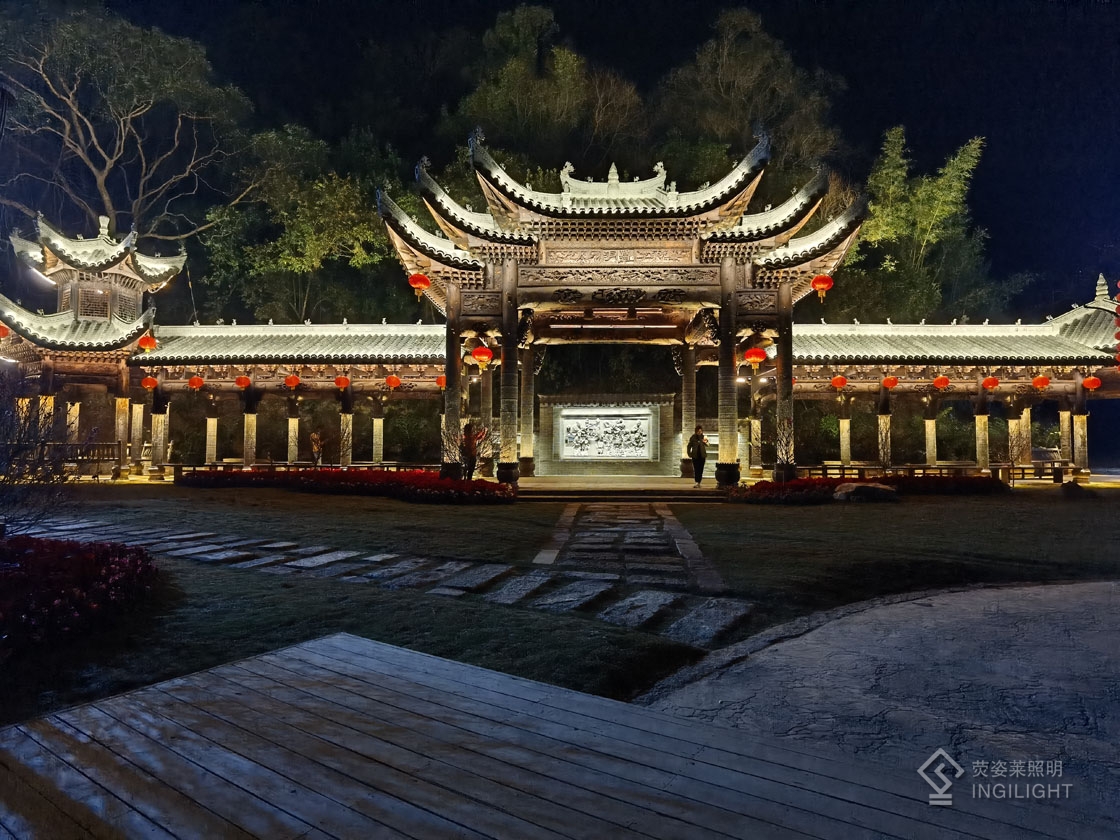 羅洞工匠小鎮(zhèn)夜景照明項(xiàng)目